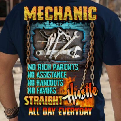 Straight Hustle Mechanic Apparel - Work Pride